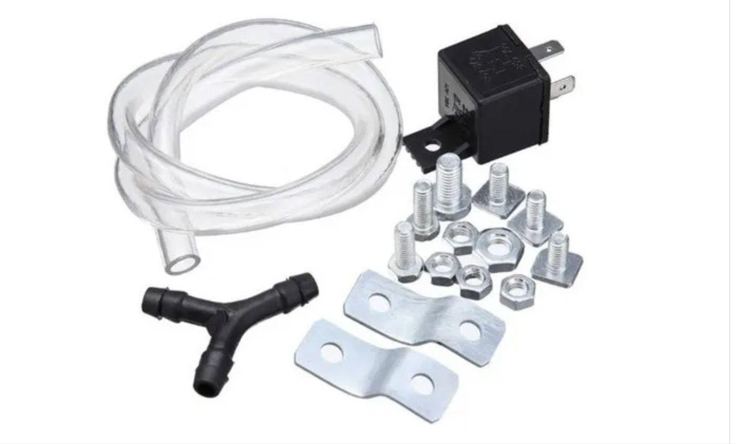 Doble Bocina Electrica Trompeta Aire Cromada Auto Camion 12v-6