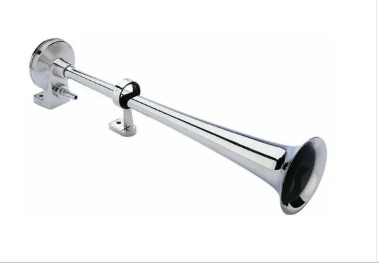 Bocina Electrica Trompeta Aire Comprimido Universal Auto 12v-5