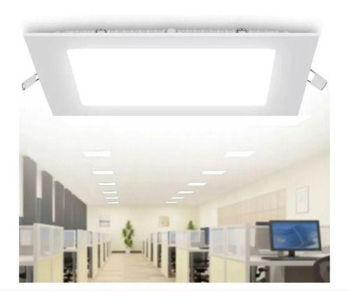 Foco Panel Plafón Led 6w Embutido Cuadrado-1