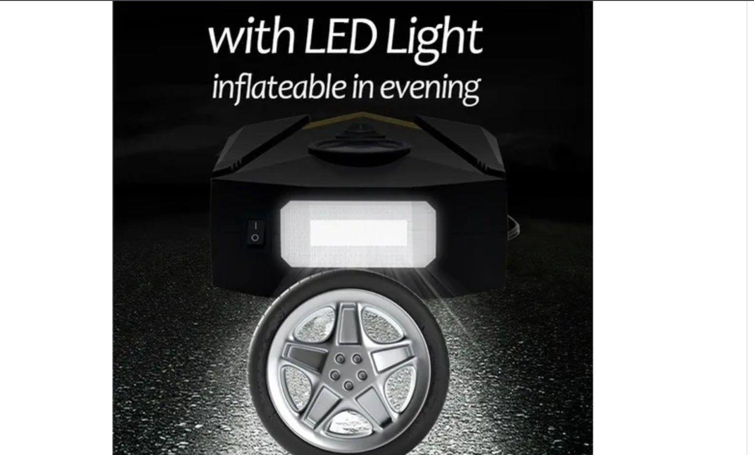 Mini Compresor De Aire 12v Autos Portátil Multifuncional -4