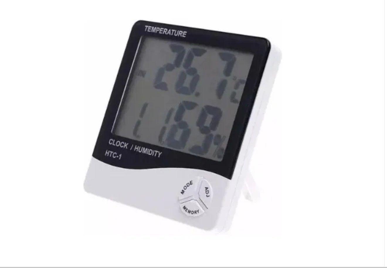 Termometro Higrometro Ambiental Lcd Digital + Garantía!-0