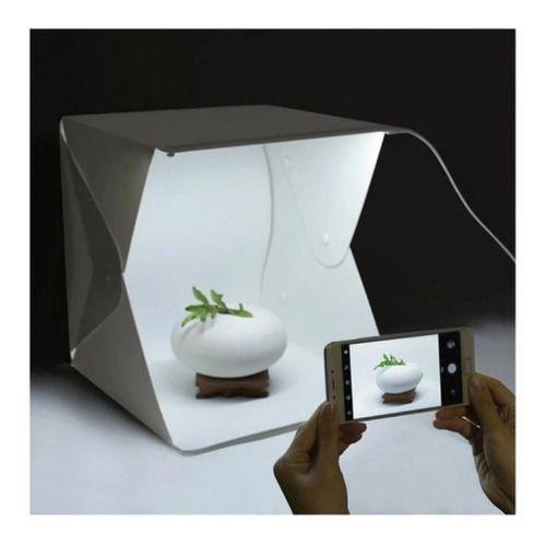 Caja De Luz 40x40cm Estudio Fotográfico Portátil Led-2