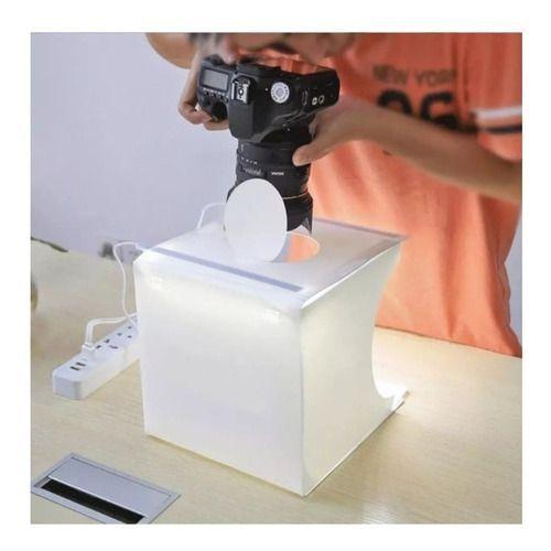 Caja De Luz 40x40cm Estudio Fotográfico Portátil Led-1