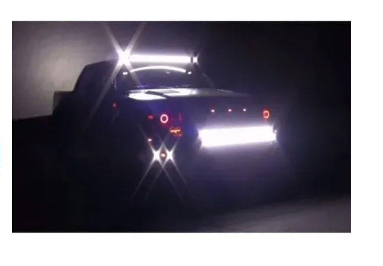 Focos Neblineros Auto Camiones Luz Led Barra Luces Led 72w -5