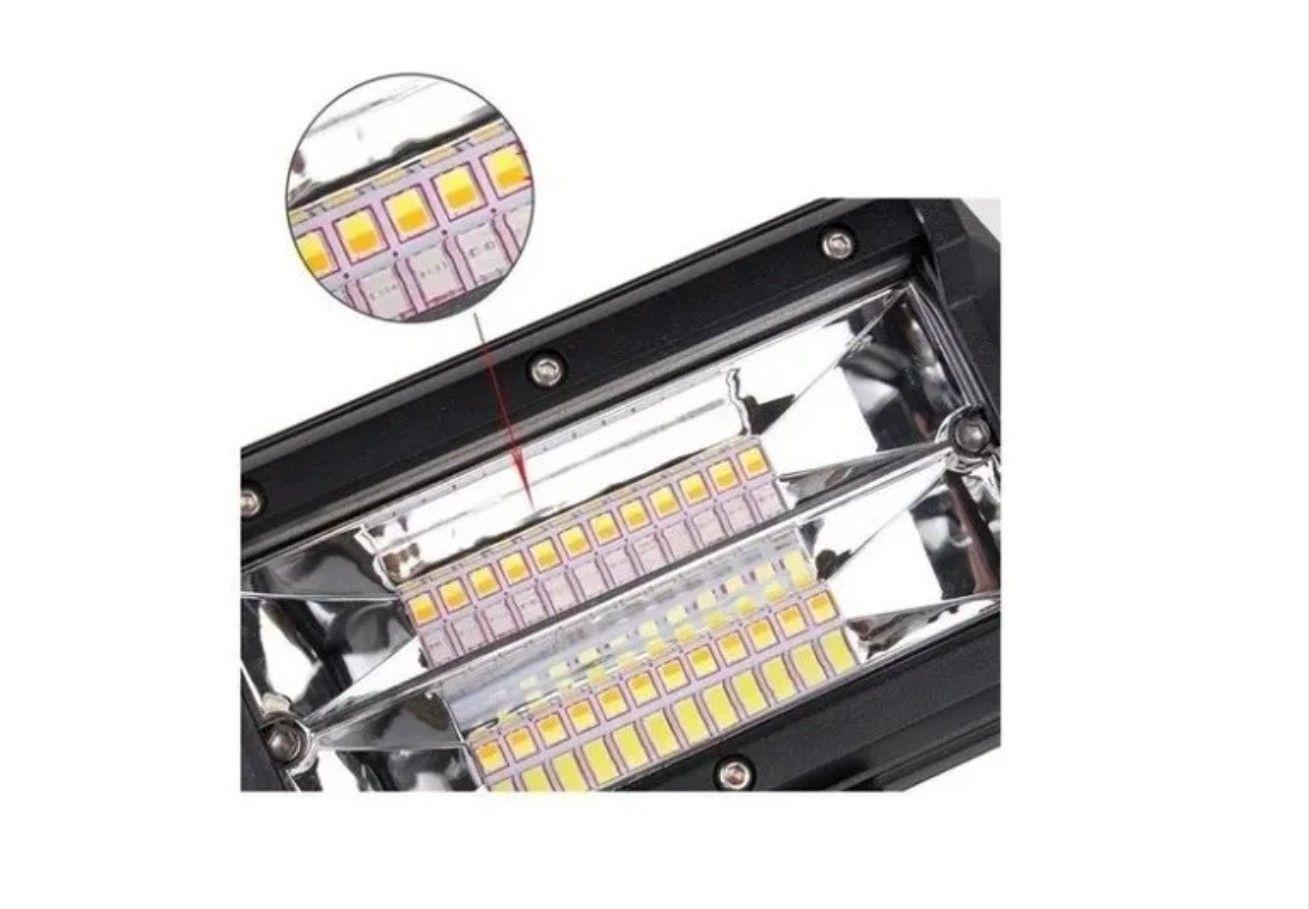 Focos Neblineros Auto Camiones Luz Led Barra Luces Led 72w -1