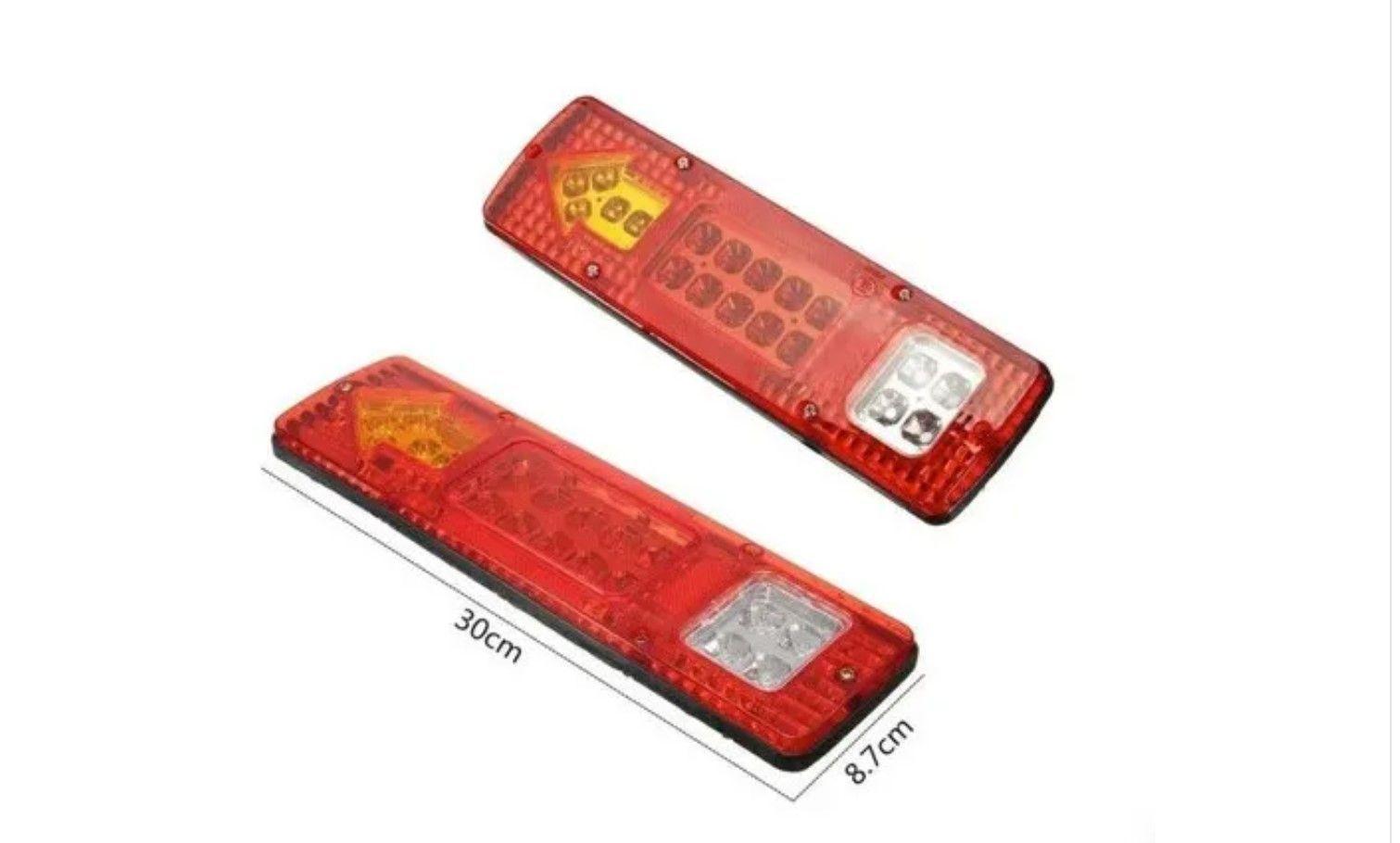 Kit Foco Led Trasero 12v Camion Tricimoto Remolque Arrastre-1