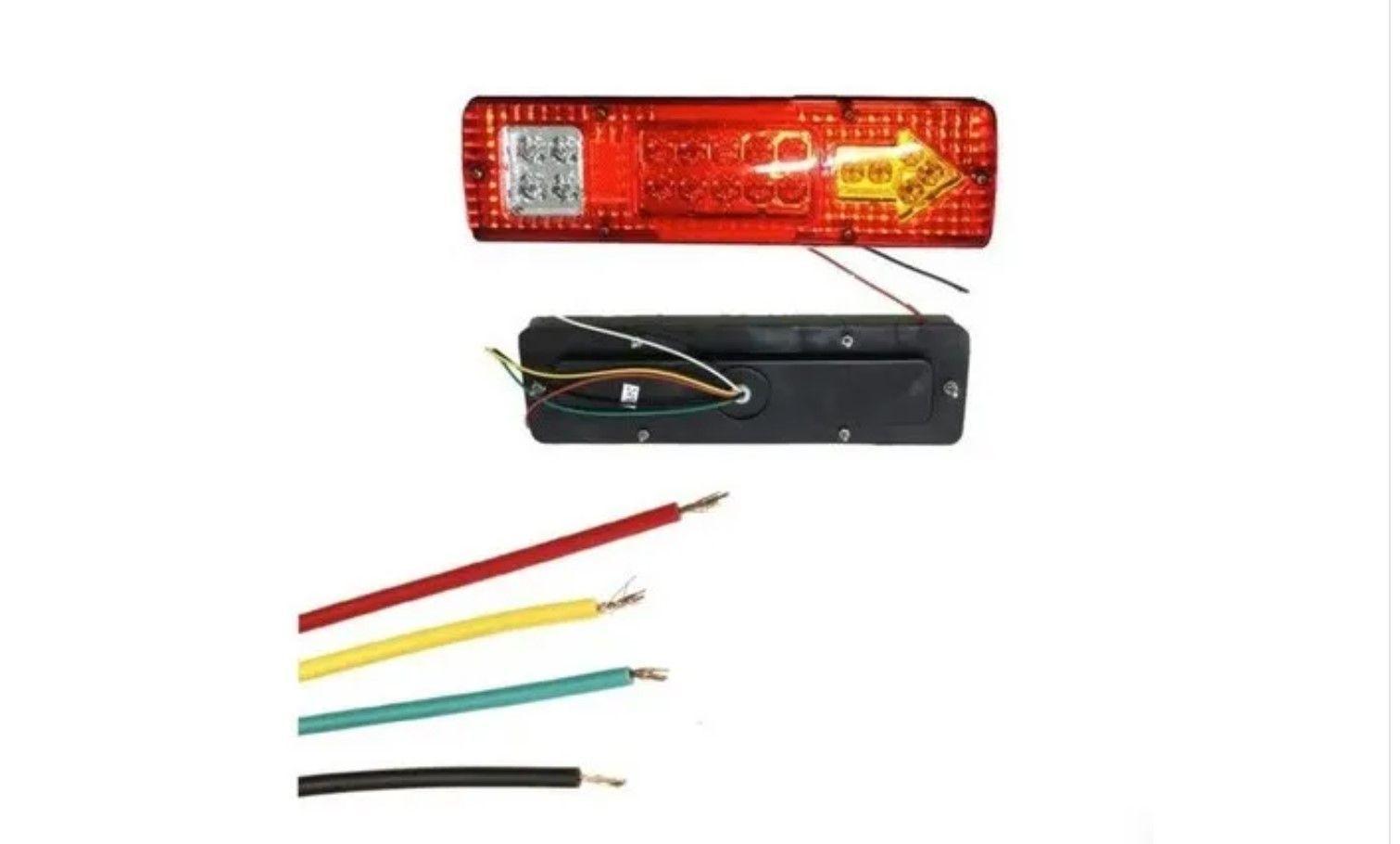 Kit Foco Led Trasero 12v Camion Tricimoto Remolque Arrastre-4