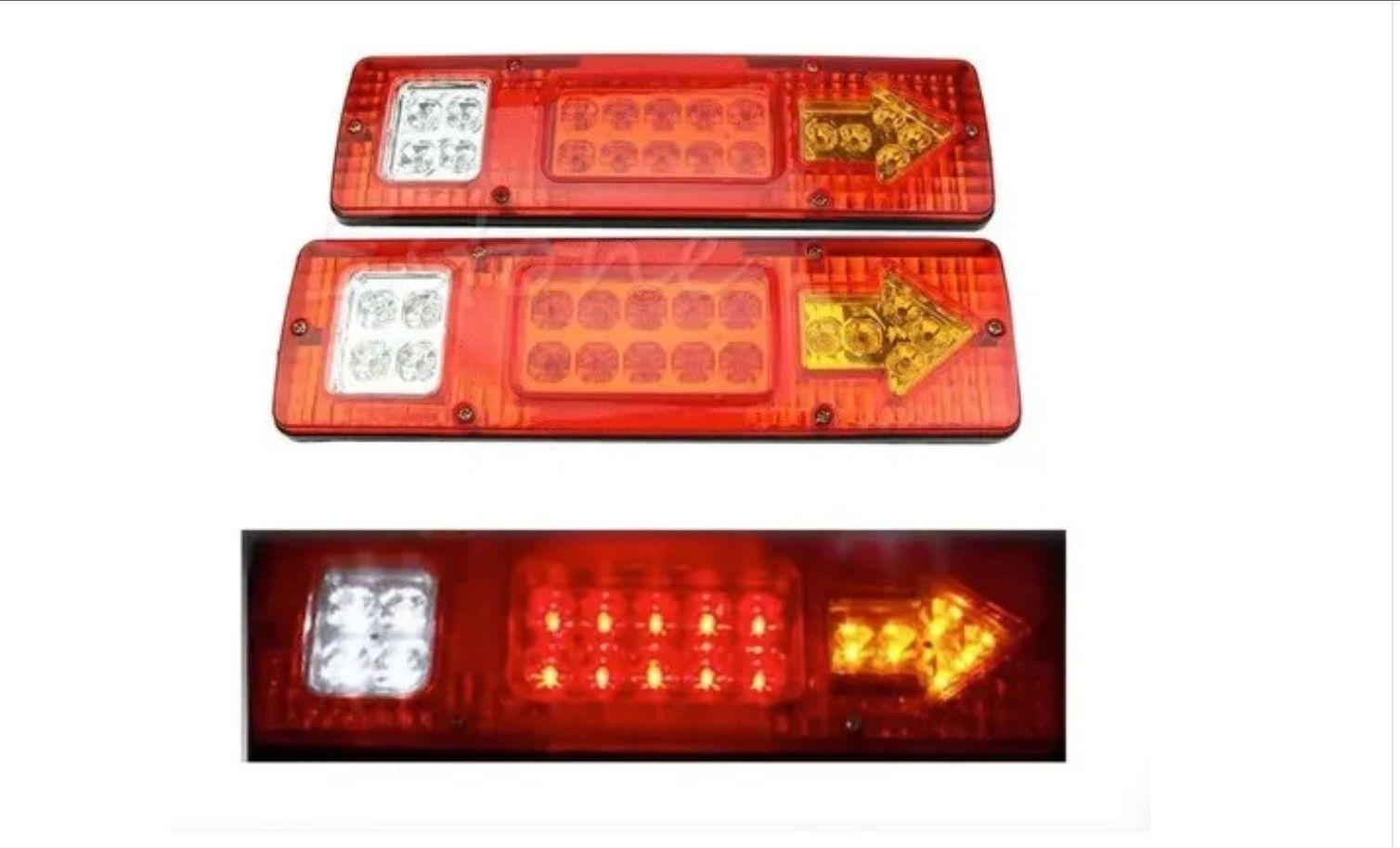 Kit Foco Led Trasero 12v Camion Tricimoto Remolque Arrastre-7