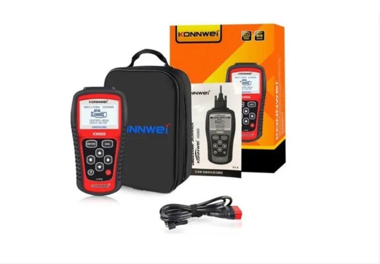 Escaner Scanner Auto Automotriz Obd2 Obdii Konnwei Kw808 -1