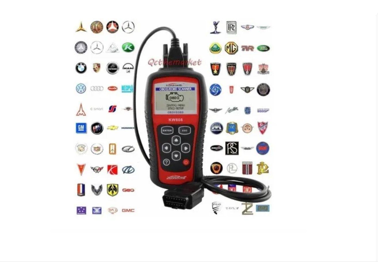 Escaner Scanner Auto Automotriz Obd2 Obdii Konnwei Kw808 -4