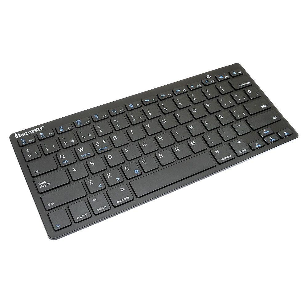 TECMASTER TECLADO BLUETOOTH BLACK-2