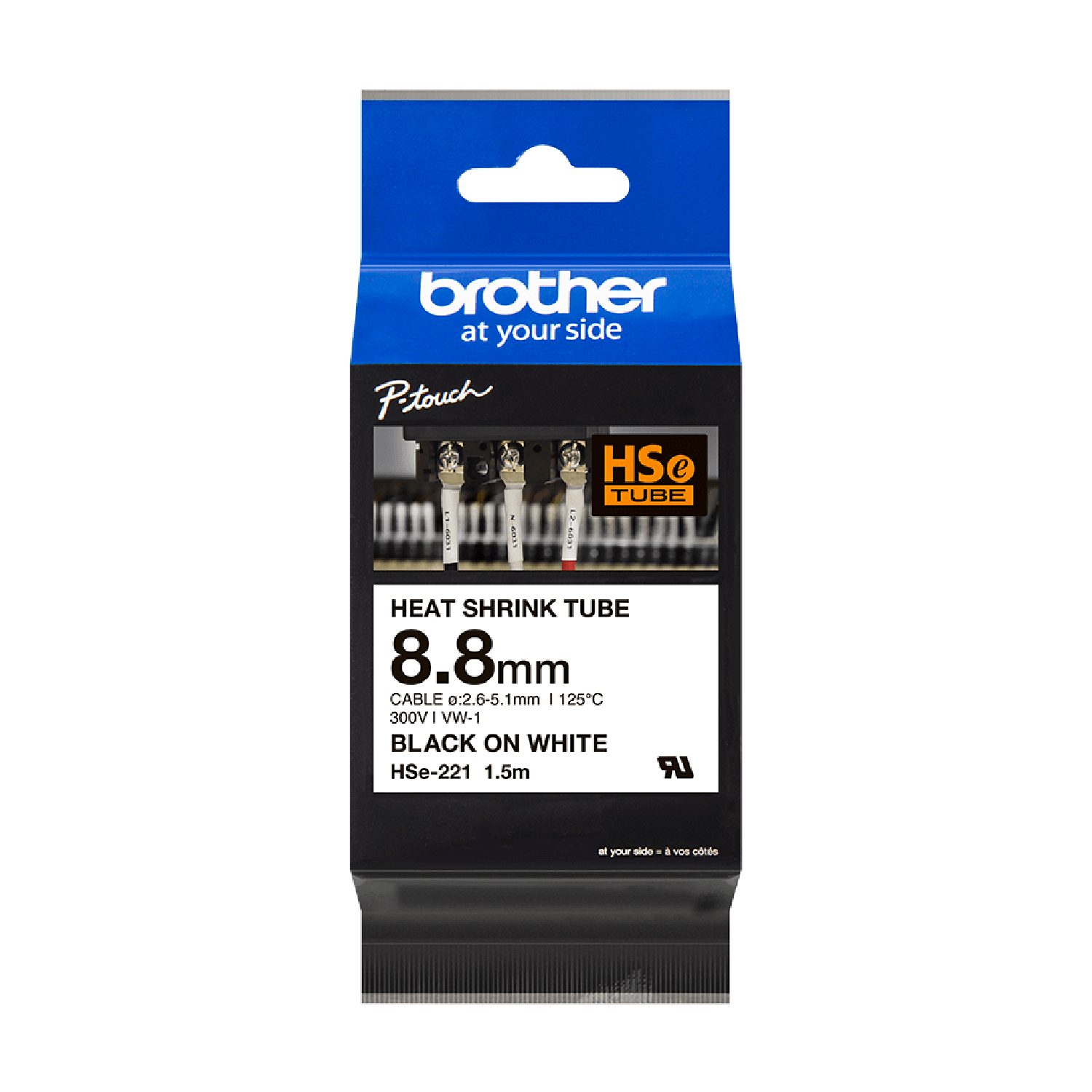 Cinta Termocontraible HSe-221 | Brother | 8.8 mm-0
