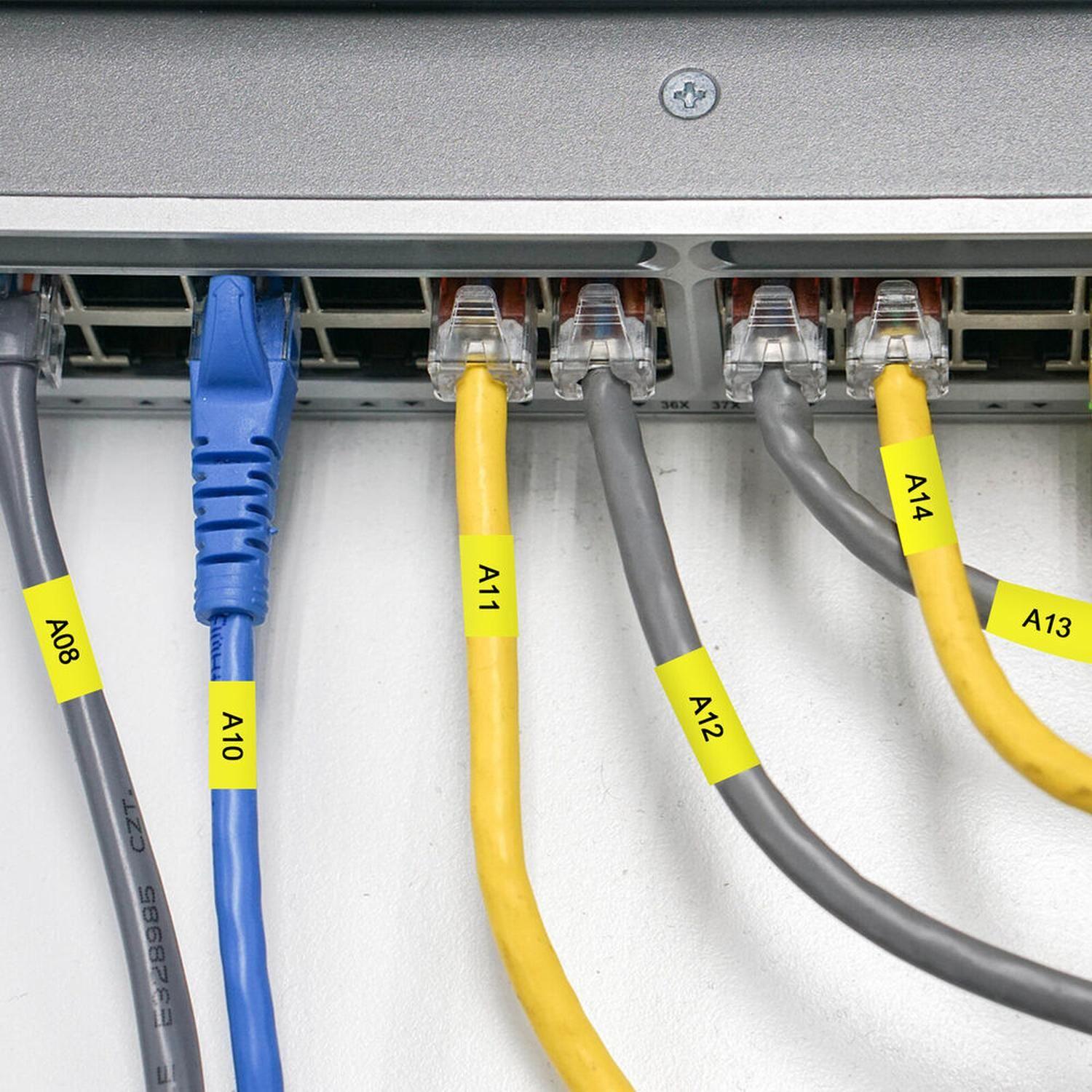 Cinta Termocontraible HSe-241 Para Rotuladora Brother Pt 17.7mm Termoretractil-7