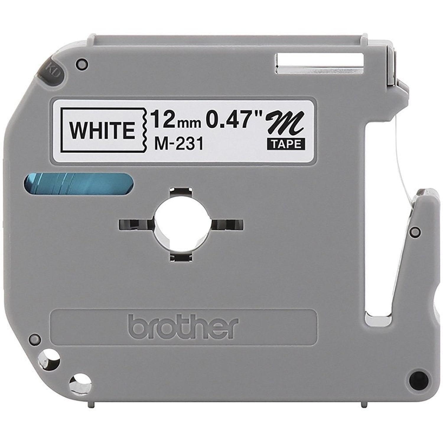Cinta Rotuladora M-231 | Brother | 12mm x 8m-3