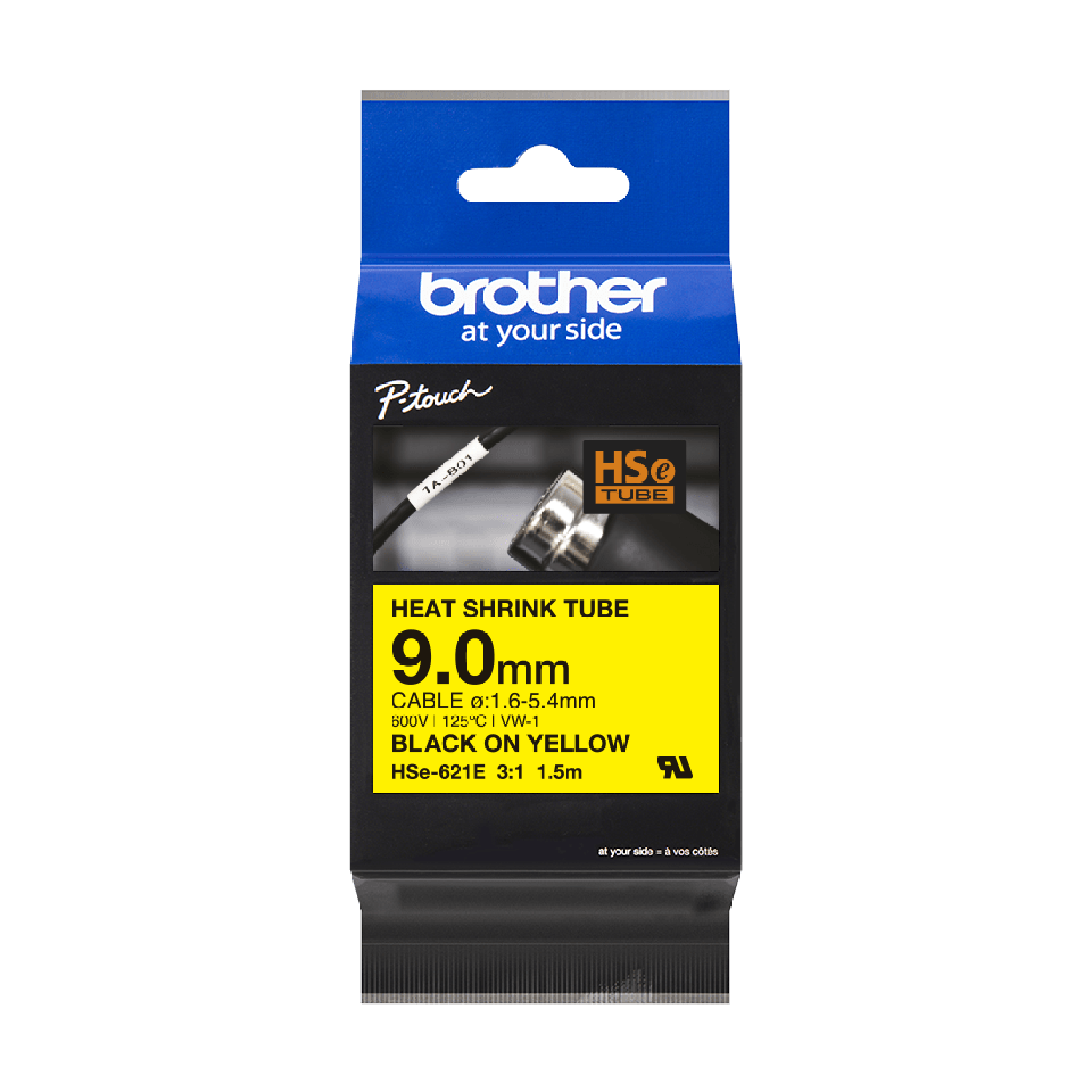 Cinta Termocontraible HSe-221E / HSe-621E | Brother | 9.0 mm-0