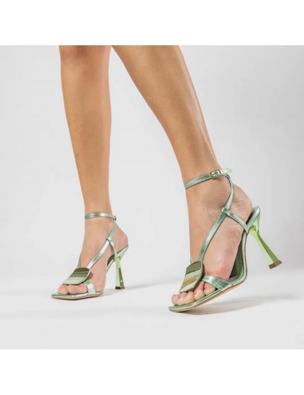 Sandalia Verde Cecconello-4