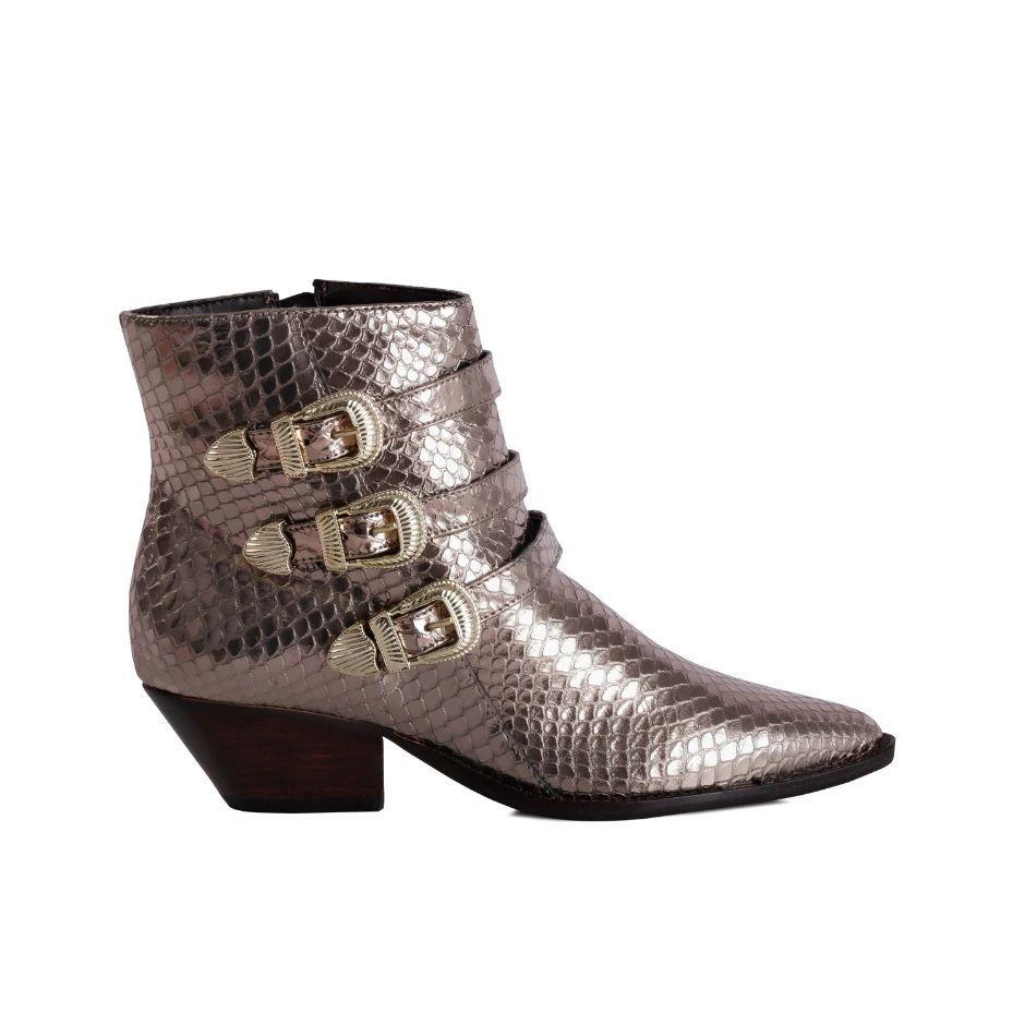 Bota Cuero Cobre Luiza-0