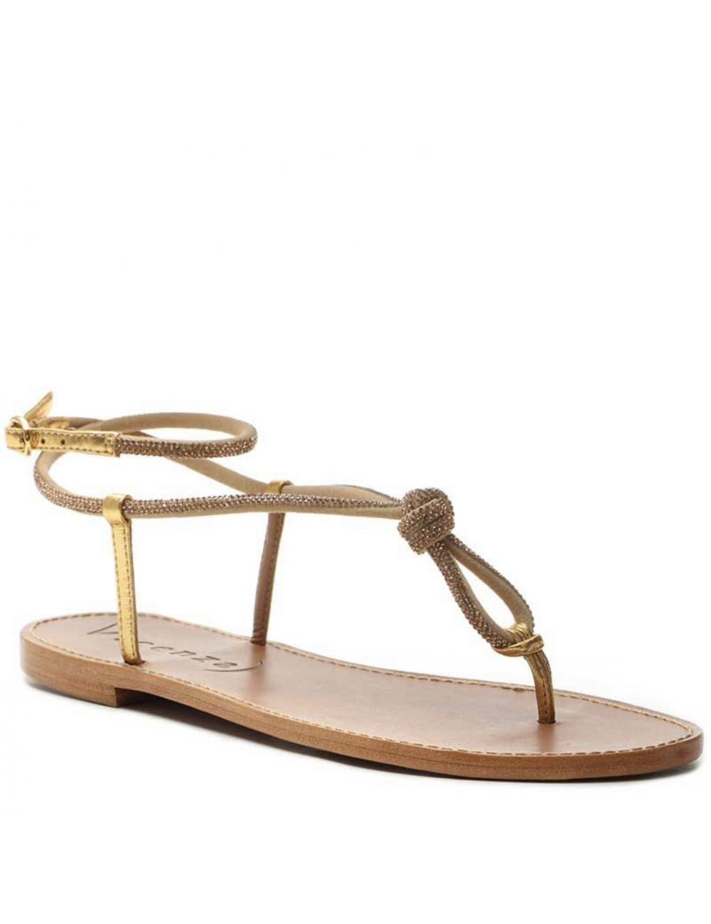 Sandalia Flat Brillos Vicenza-1