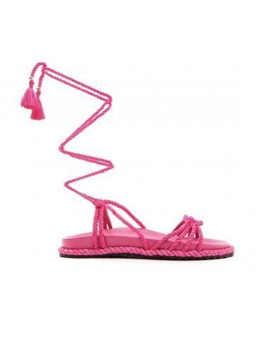 Sandalia Plana Pink Cecconello -3