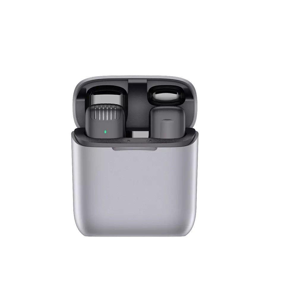 Micrófono inalámbrico Solapa Lightning para dispositivo con conector Lightning Reducción Ruido-3