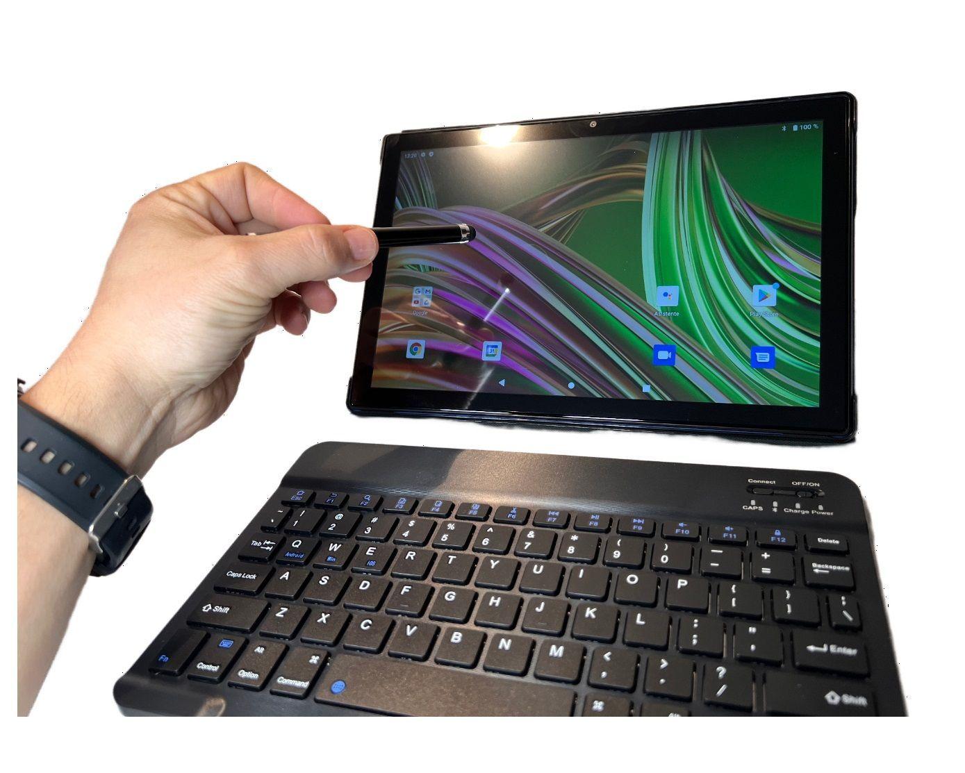 Tablet P86 Cámara 13MP Android11 Batería 6000mAh Conectividad 4G LTE WIFI BT Teclado-2