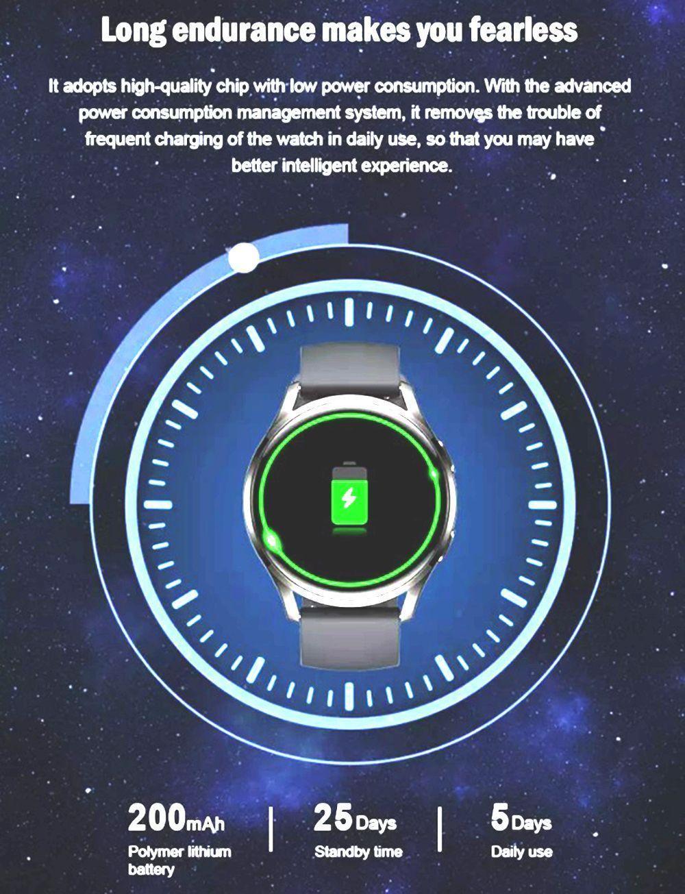 Reloj Inteligente Smartwatch Bluetooth Sports Fitness 24 Modos-5