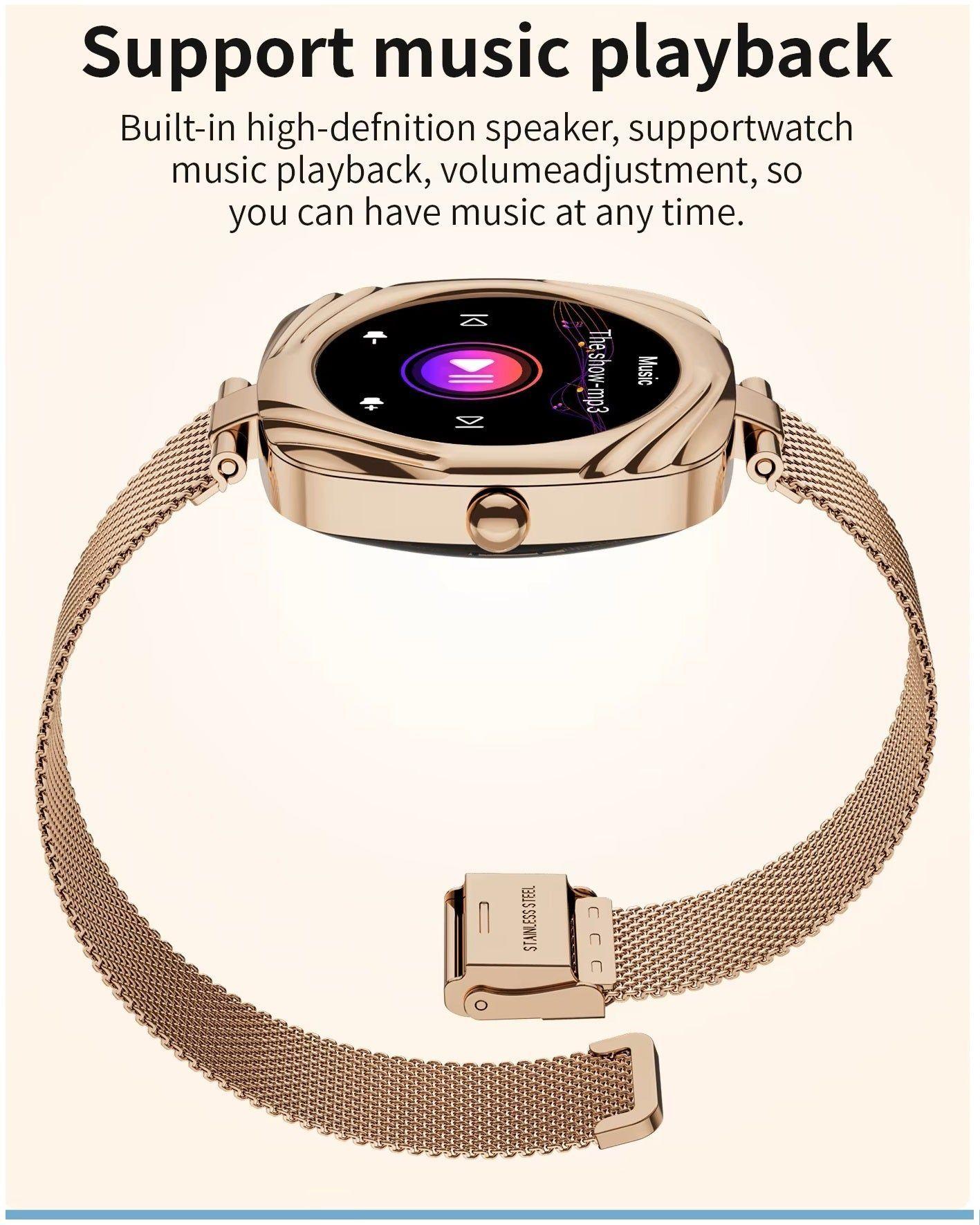 Smartwatch Reloj Inteligente Elegante AW5 Amoled 220mAh IP68 Salud-5