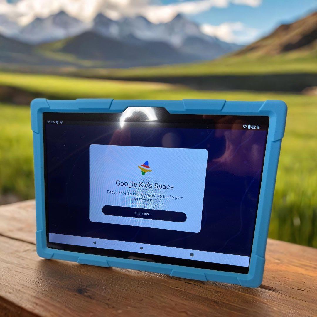 Tablet Infantil Android 12 Quad Core 1.6Ghz 2GB RAM 32 ROM 5000mAh 10 Pulgadas WIFI BT-7