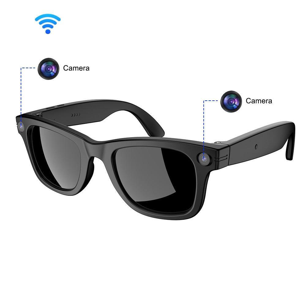 Gafas Inteligentes M01 con Cámara HD asistente de IA Traducción y Reducción de Ruido-5