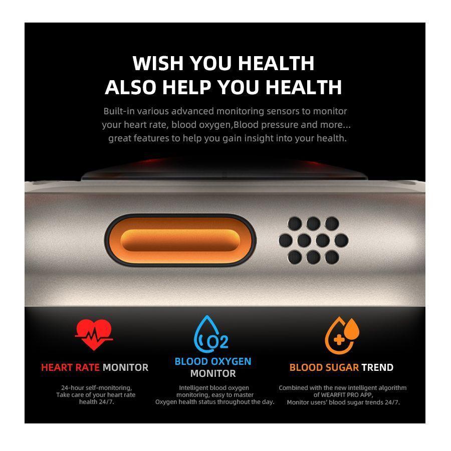 Reloj Inteligente Smartwatch Bluetooth HW8 ULTRA-6