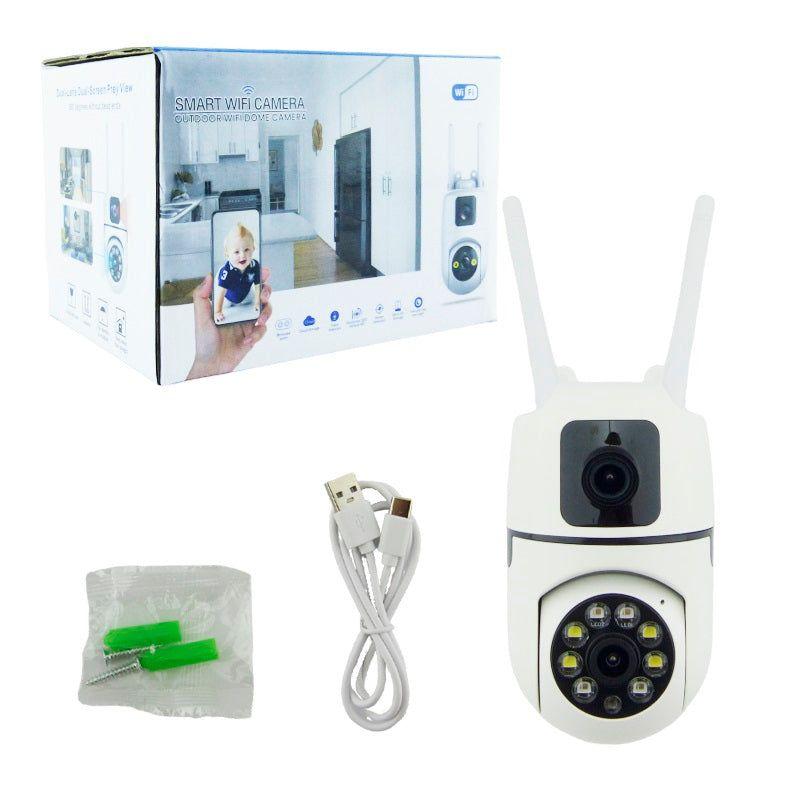 Cámara de Seguridad WiFi Lente Dual Monitoreo 360° Full HD 110° Visión-2
