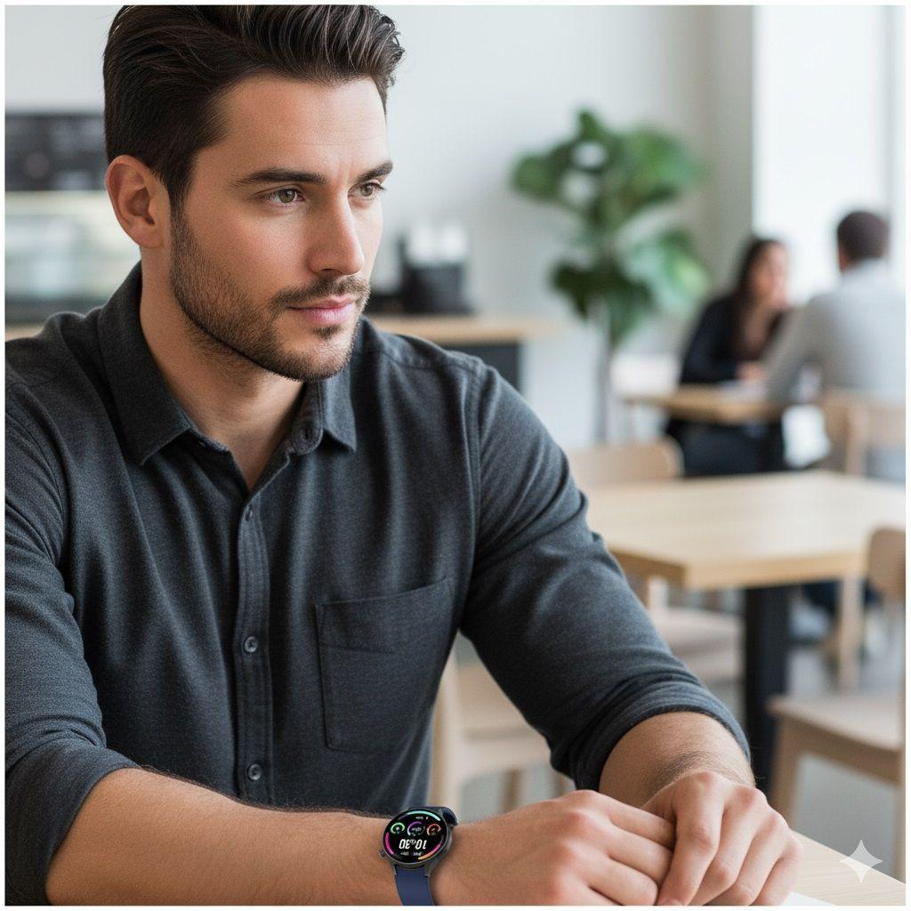 Reloj Inteligente C13 2025 Llamadas Bluetooth, Monitor de Salud, Ritmo Cardíaco, Sueño y Actividad-4