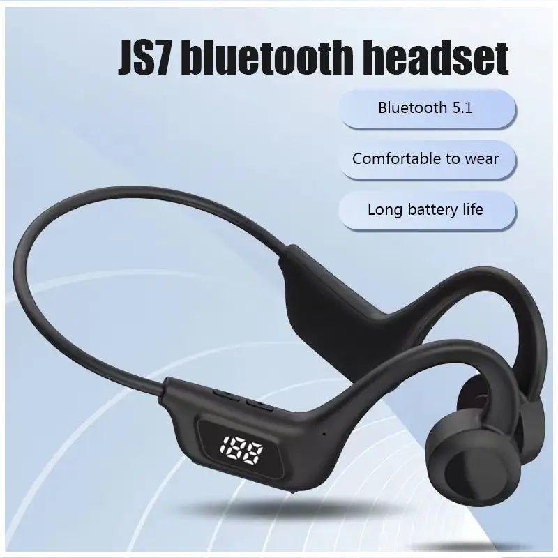 Audífonos inalámbricos Bluetooth Open-Ear Bone Conduction IPX-5-3