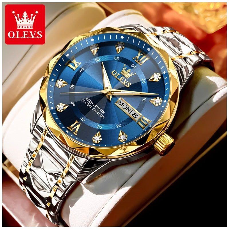 Reloj de Pulsera de Cuarzo para Hombre Elegancia Resistencia-5