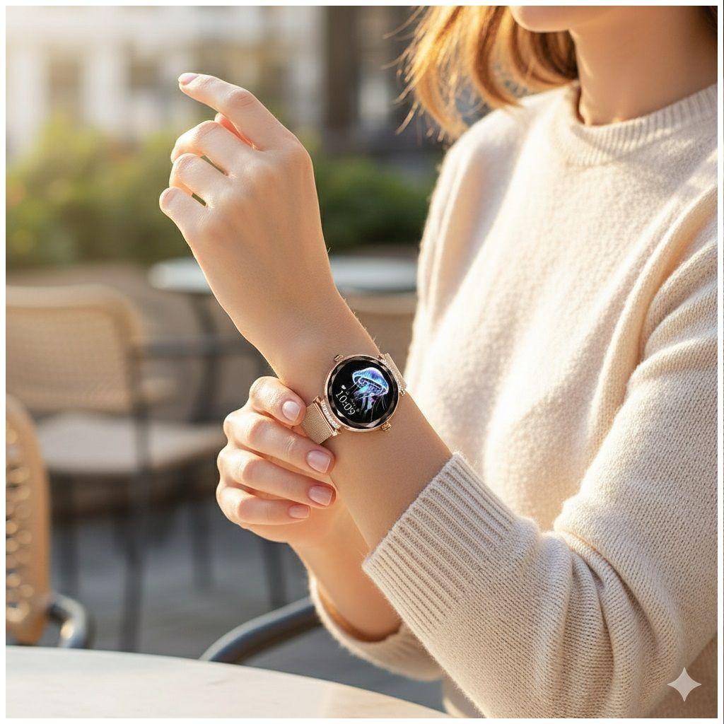 Reloj Inteligente Smartwatch HK88 Amoled IP68 NFC Notificaciones Salud-3