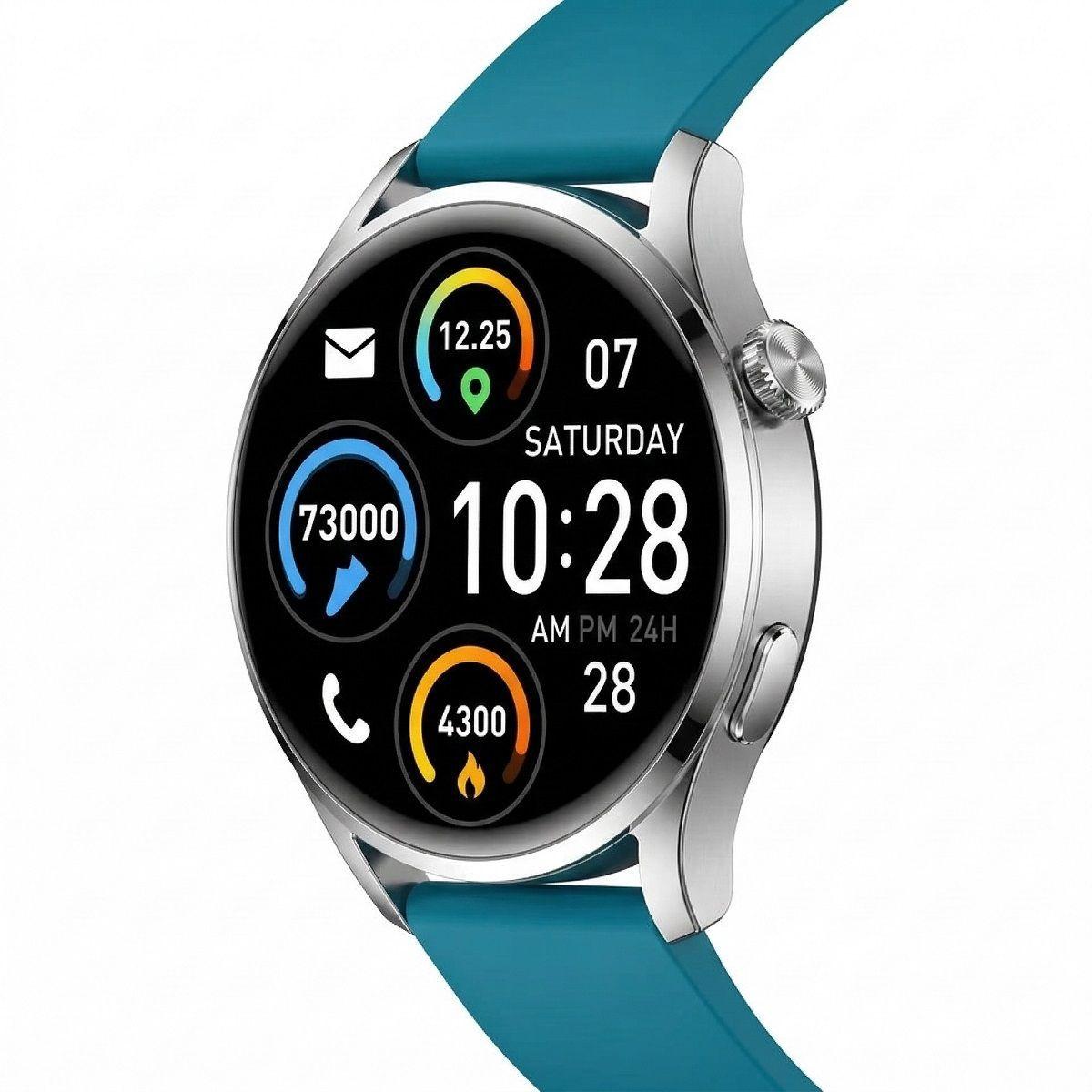 Smartwatch S37 Unisex Pantalla 1.28” Llamadas Bluetooth Salud Completa Deporte IPX8 Batería 5 Días-2