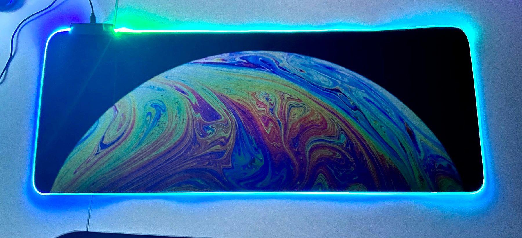 Mousepad Gamer Led RGB USB 80X30cm-2