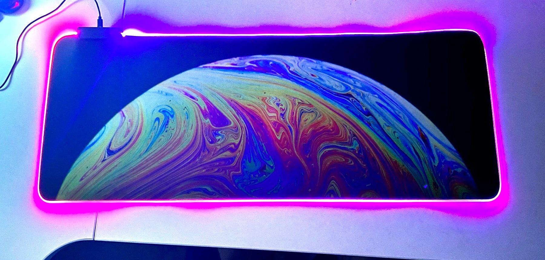 Mousepad Gamer Led RGB USB 80X30cm-3
