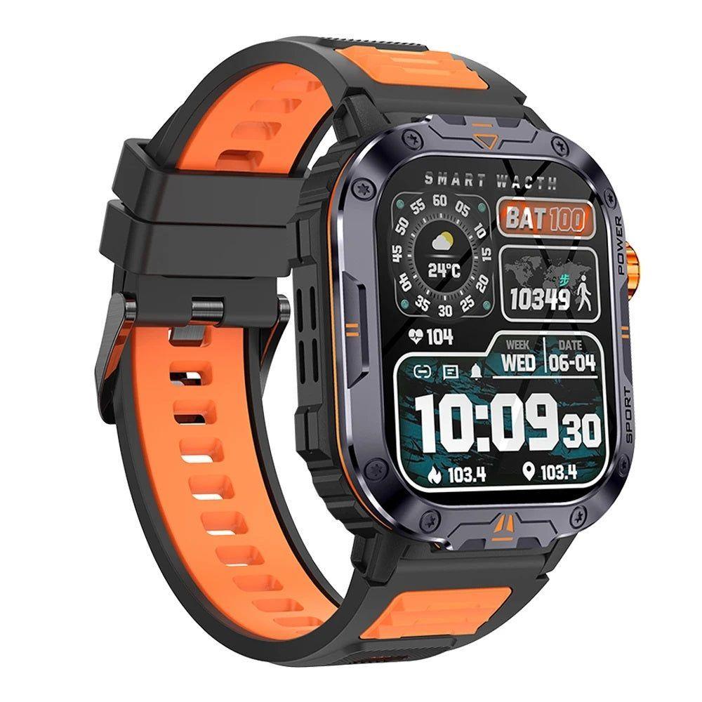 Smartwatch Deportivo NX20 Llamadas Bluetooth Música Linterna IP68 Monitor Salud y Deporte -2