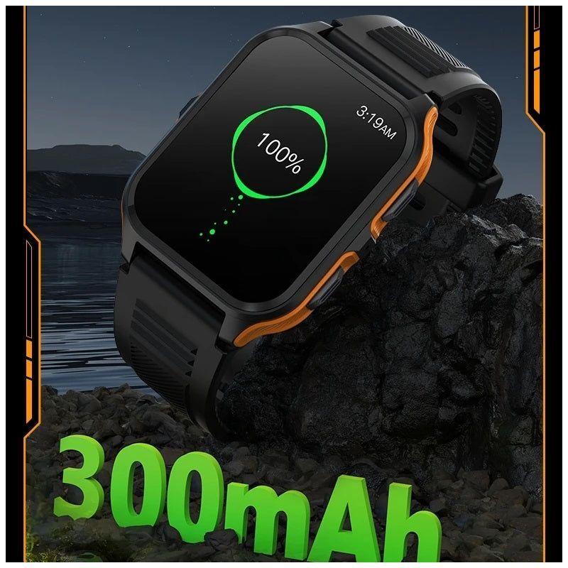 Smartwatch Deportivo Outdoor Llamadas Bluetooth Monitor de Salud 247 Notificaciones IP68-5