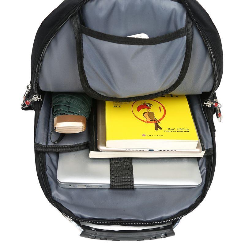 Mochila para Laptop impermeable con puerto USB-4