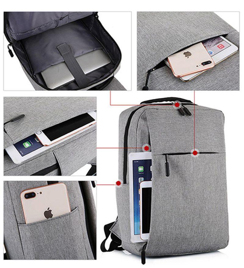 Mochila para Laptop impermeable con puerto USB 39 Litros-5