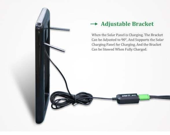 Panel solar portátil cargador múltiple 35W-2