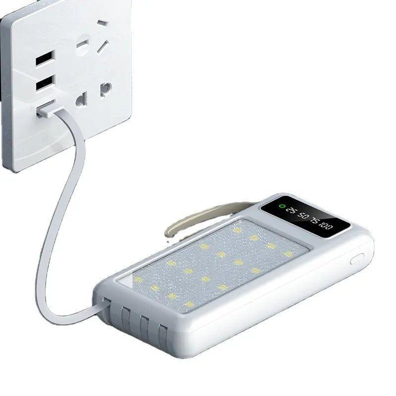 Power Bank 20000 mAh Carga Rápida Luces para Camping Multifuncional-2