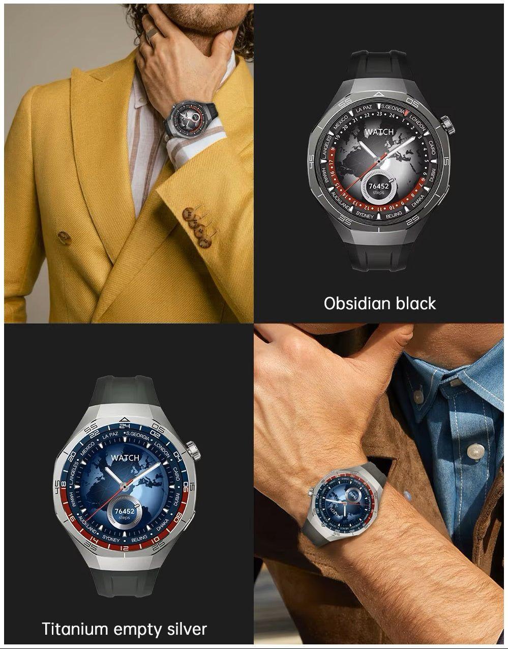 Smartwatch SK40 Deportivo Multifuncional GPS Compatible 3 Correas-2