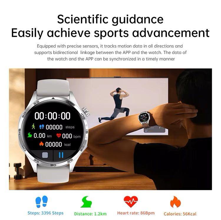 Smartwatch GT5 PRO Bluetooth NFC Deporte Salud 300 mAh Asistente voz-4