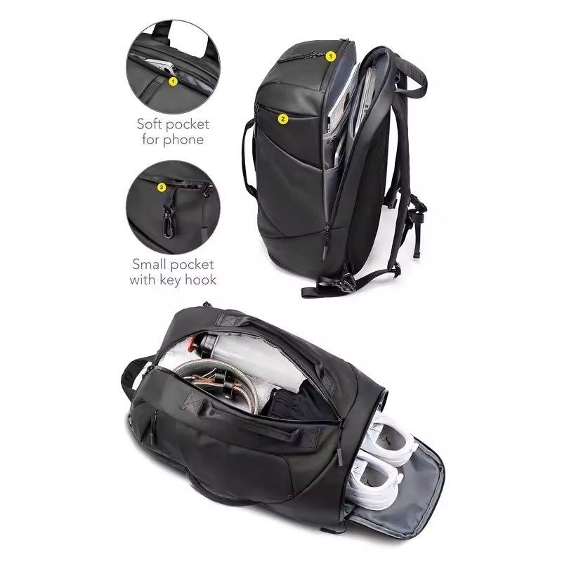Mochila 2 en 1 para Deporte y Oficina Impermeable 40 Litros Oxford-6