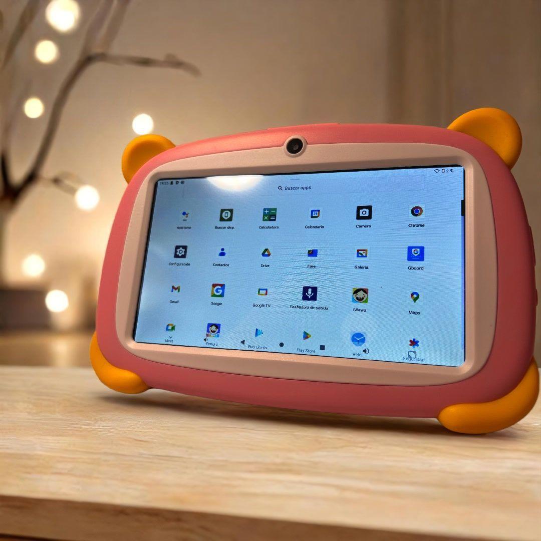 Tablet Infantil Educativa Android 13 Quad Core 1.5Ghz 2GB RAM 32 ROM 3000mAh 7 Pulgadas-2