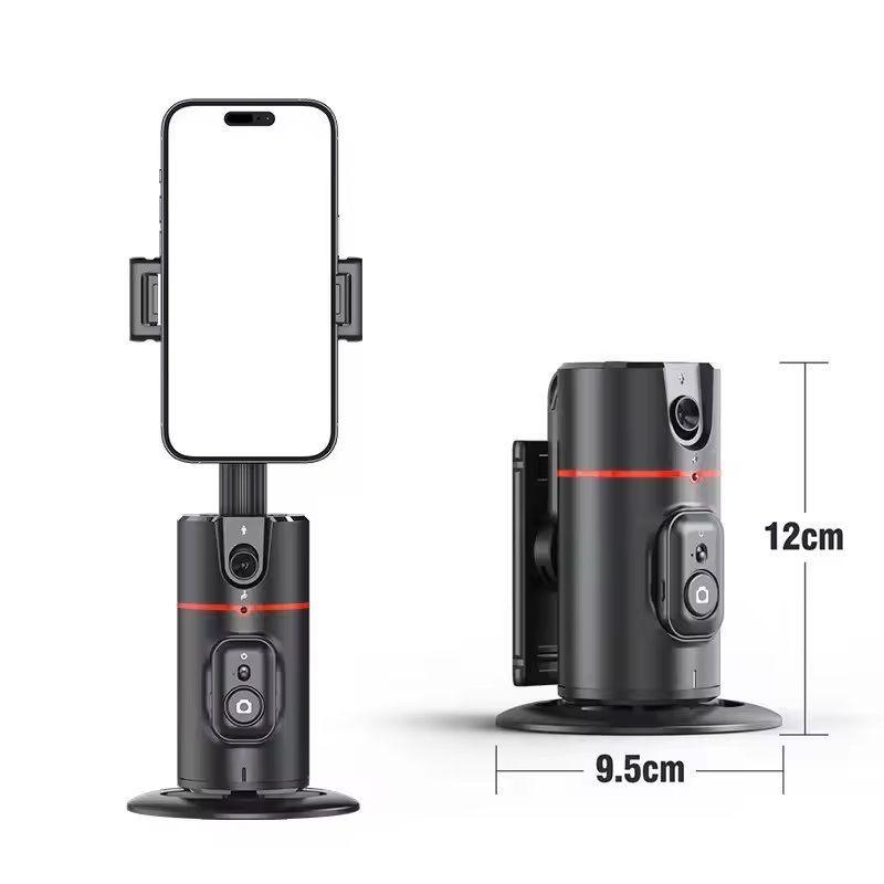 Trípode 360° Seguimiento Facial Automático con Control Remoto-3