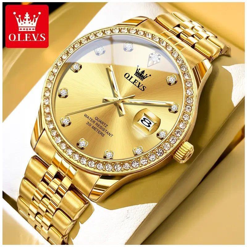 Reloj de Lujo para Hombre con Resistencia al Agua de 30 Metros-2